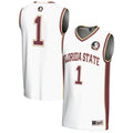 #1 Florida State Seminoles Lightweight Basketball Jersey - White