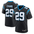 Carolina Panthers Akayleb Evans Black Team Game Football Jersey