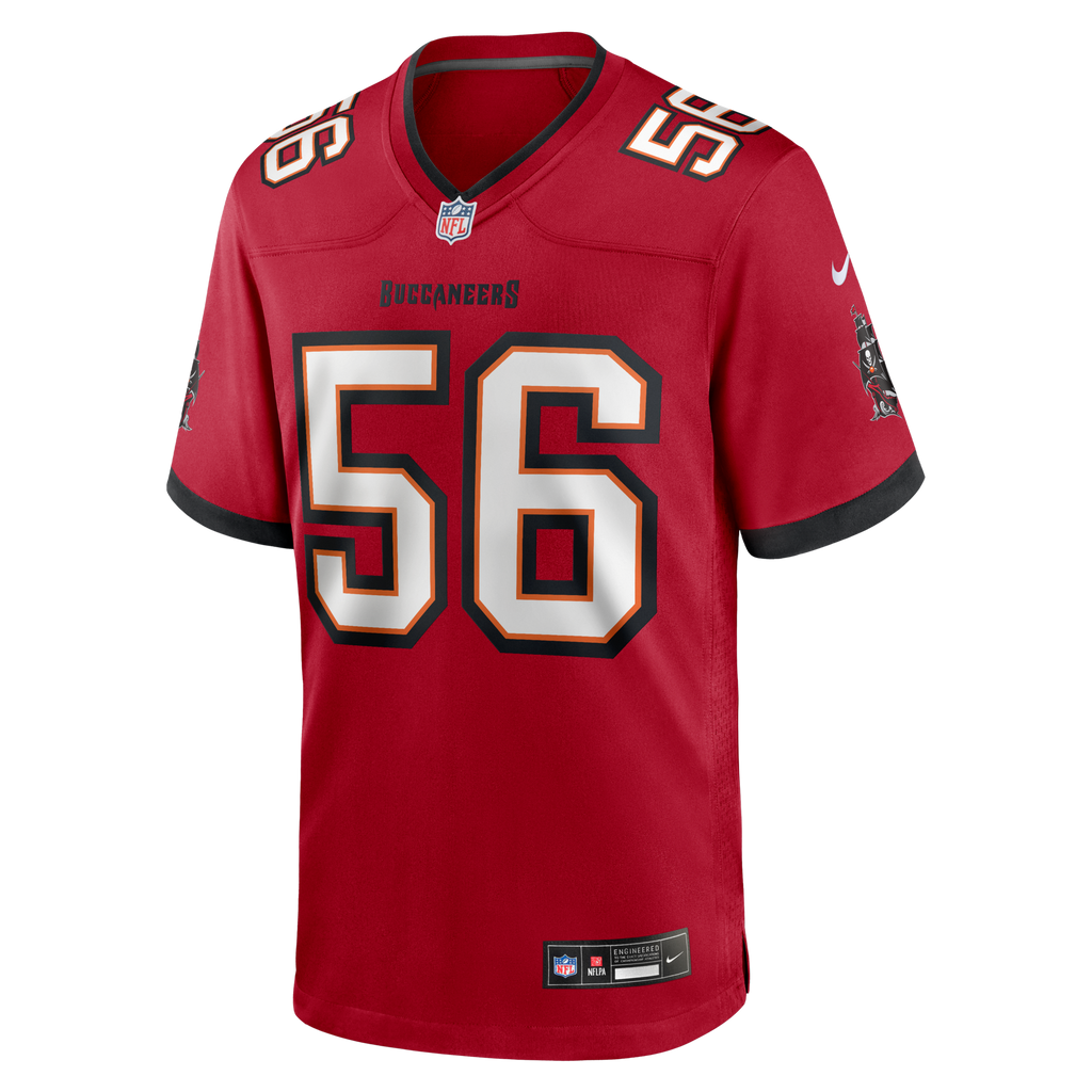 Tampa Bay Buccaneers Desmond Watson Red Team Game Football Jersey