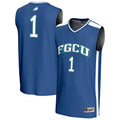 #1 Florida Gulf Coast Eagles Lightweight Basketball Jersey - Blue