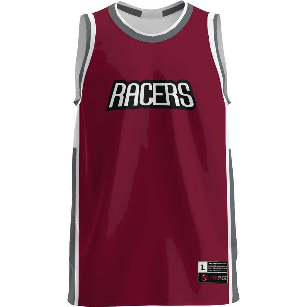 Northwestern Ohio Racers Lightweight Basketball Jersey - Burgundy