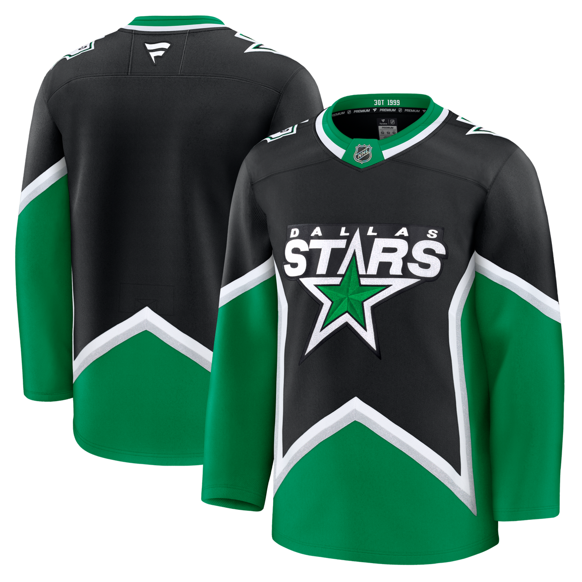 Dallas Stars Black Alternate Premium Jersey - Style 203133879