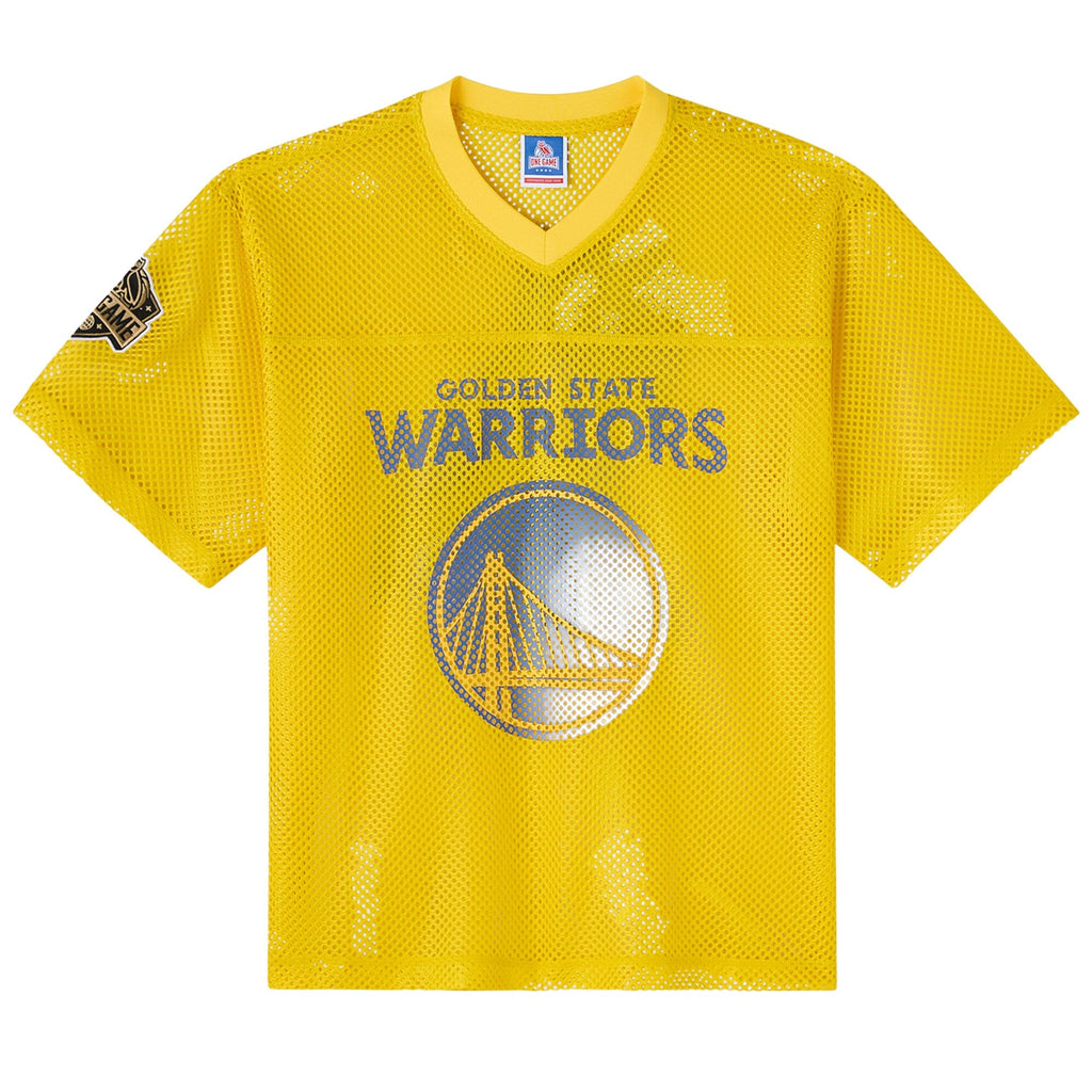Golden State Warriors X OVO Mesh Football Jersey