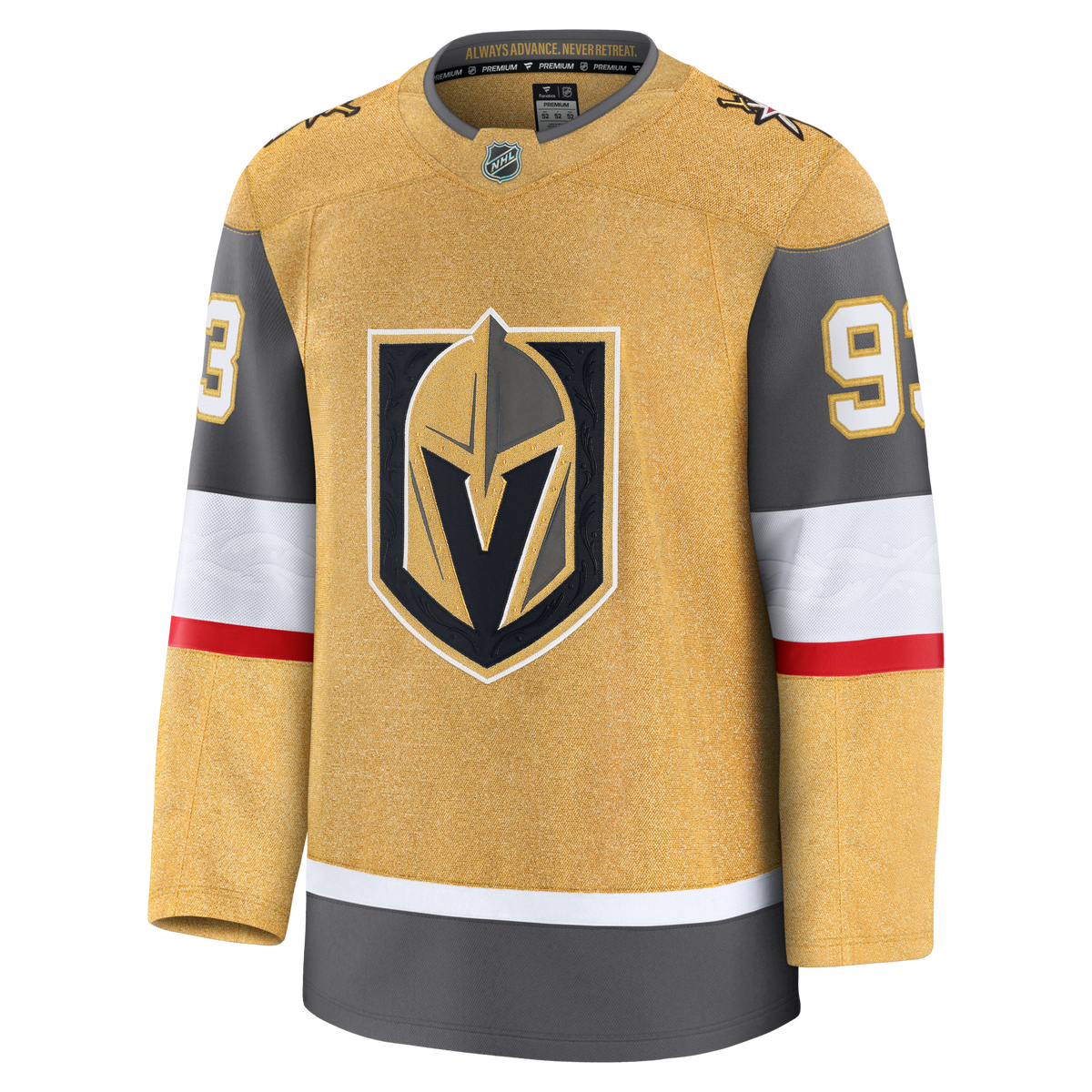 Vegas Golden Knights Mitch Marner Gold Home Premium Jersey