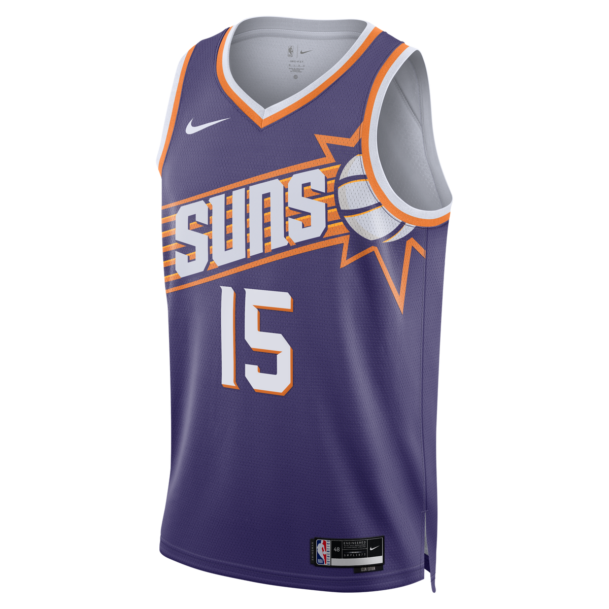 Phoenix Suns Icon Edition Swingman Jersey - Purple - Devin Booker