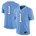 #1 North Carolina Tar Heels Game Jersey - Carolina Blue