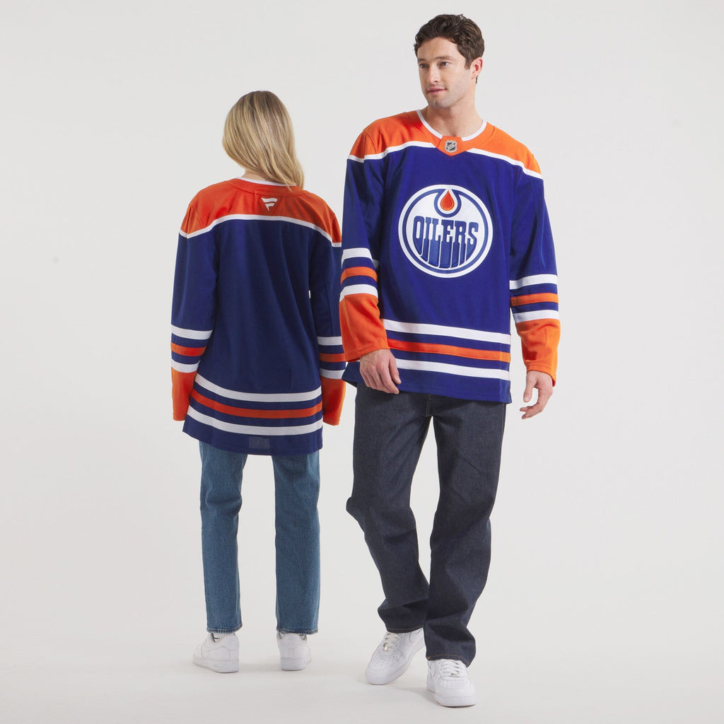 Edmonton Oilers Royal Home Premium Jersey