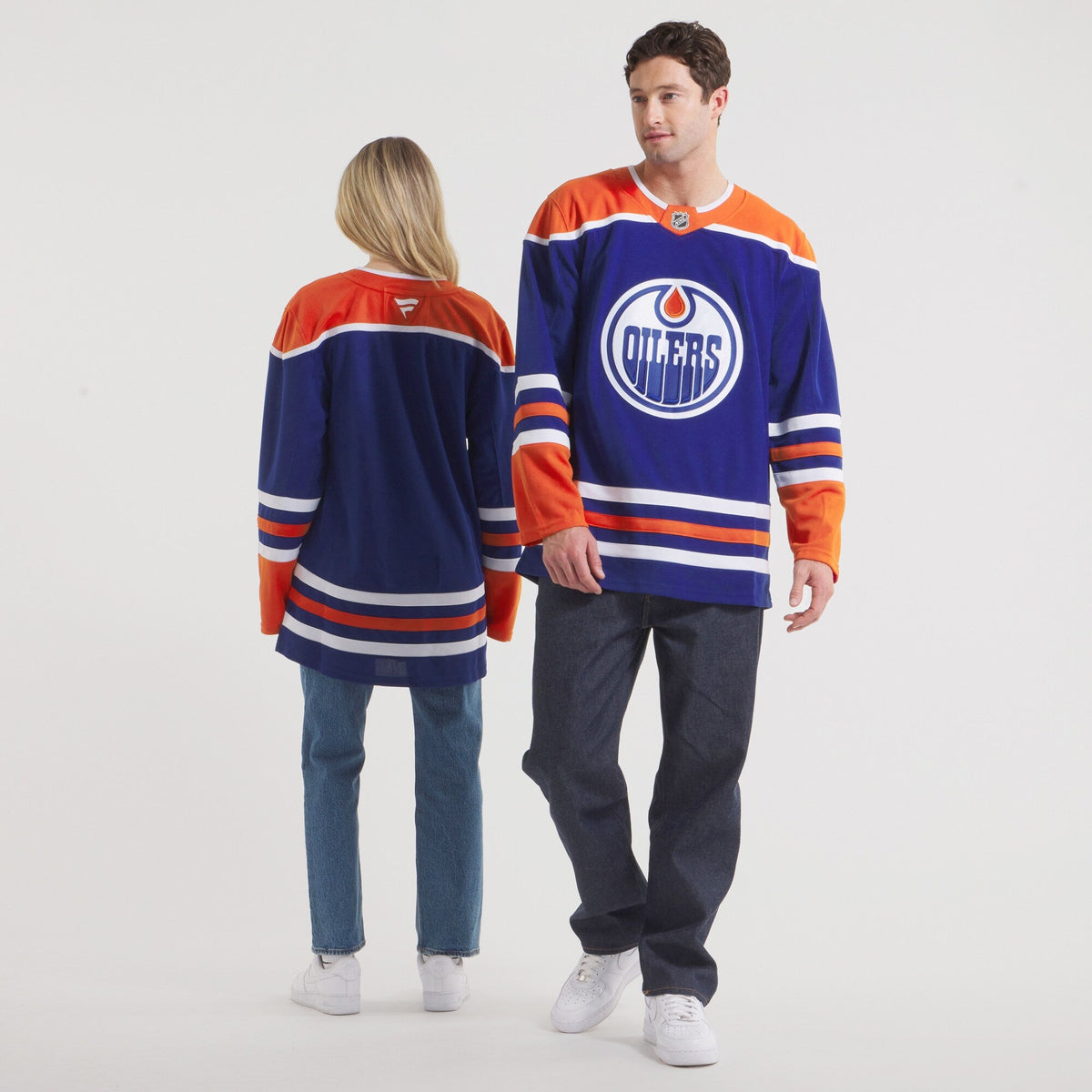 Edmonton Oilers Royal Home Premium Jersey