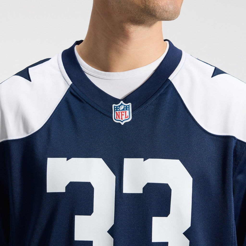 Dallas Cowboys Javonte Williams Navy Alternate Game Football Jersey