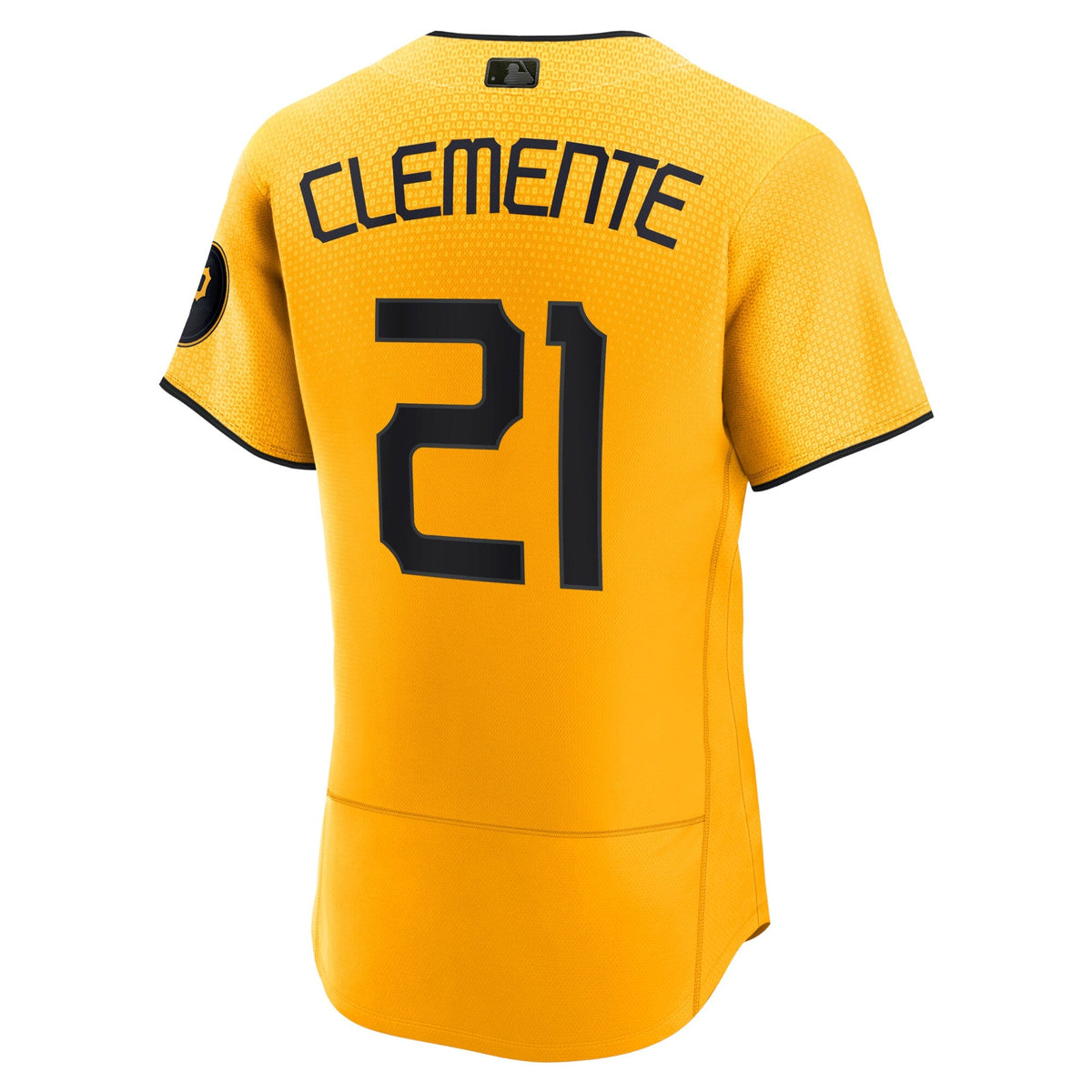 Pittsburgh Pirates Roberto Clemente Gold City Connect Player Baseball Jersey