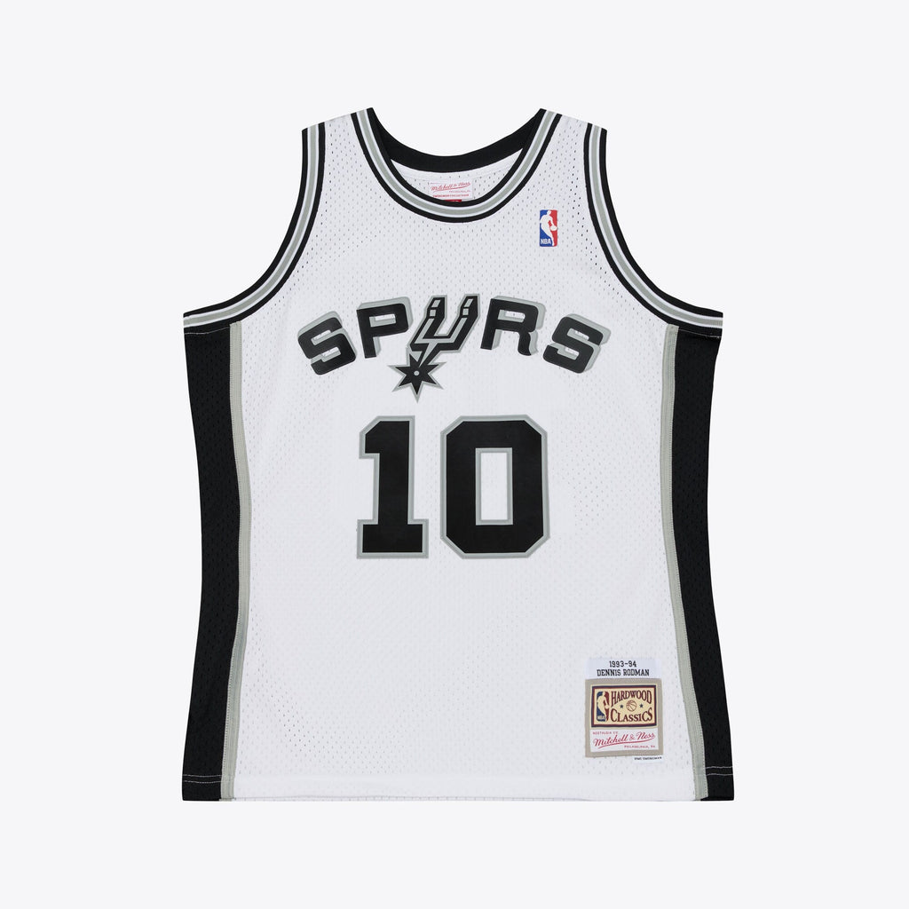 San Antonio Spurs Dennis Rodman 1993 Jersey - White
