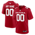 Arizona Cardinals Cardinal Custom Game Football Jersey