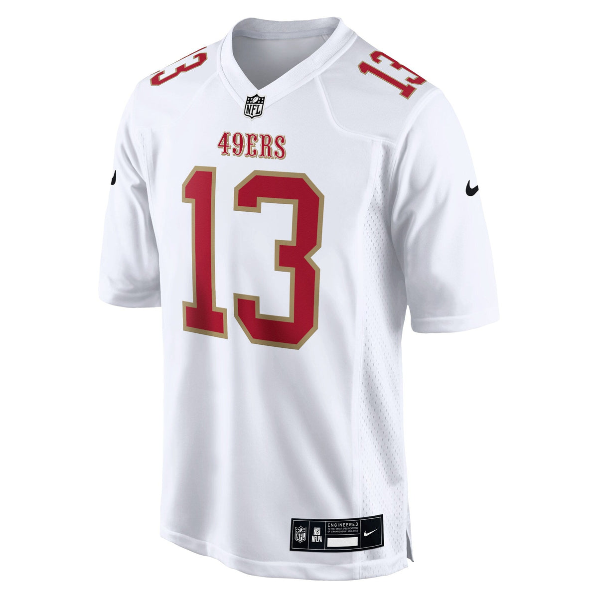 San Francisco 49ers Brock Purdy Tundra White Fashion Game Football Jersey
