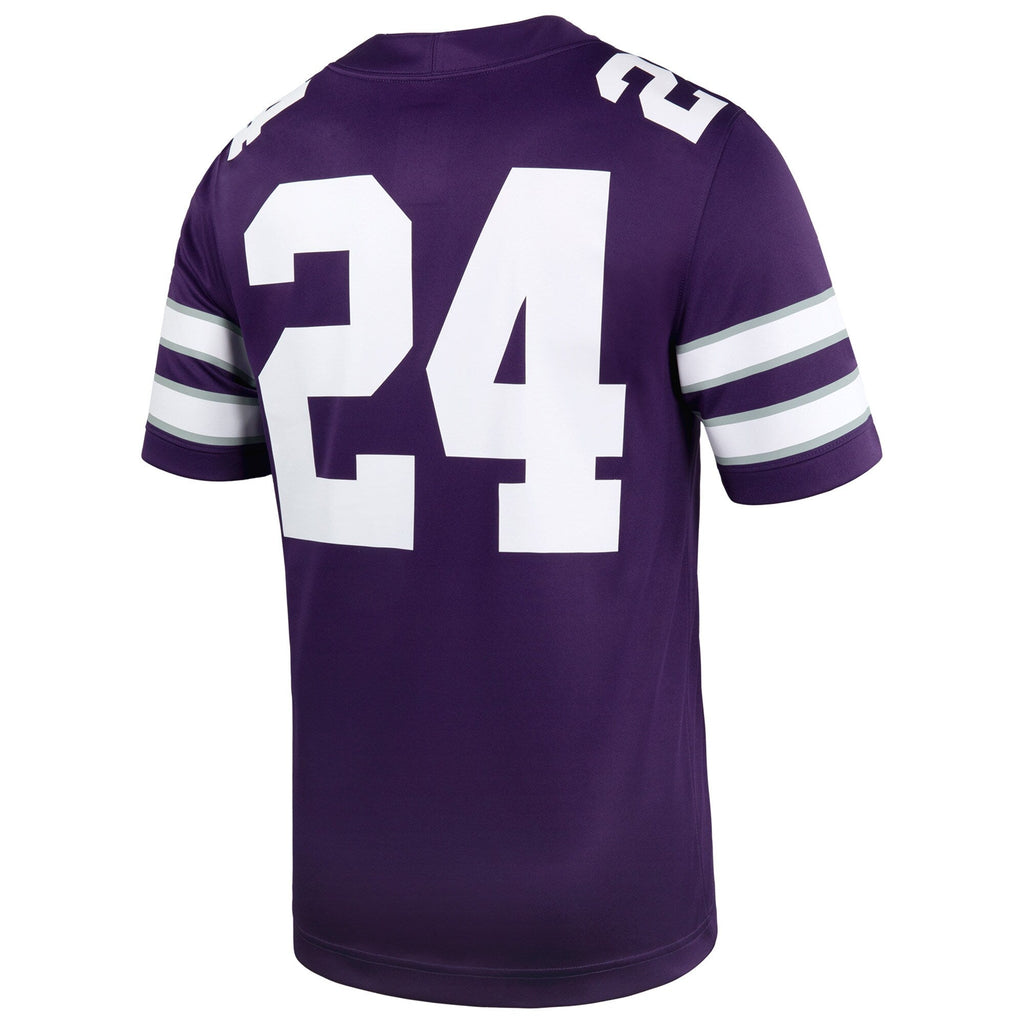#24 Purple Kansas State Wildcats Untouchable Football Jersey