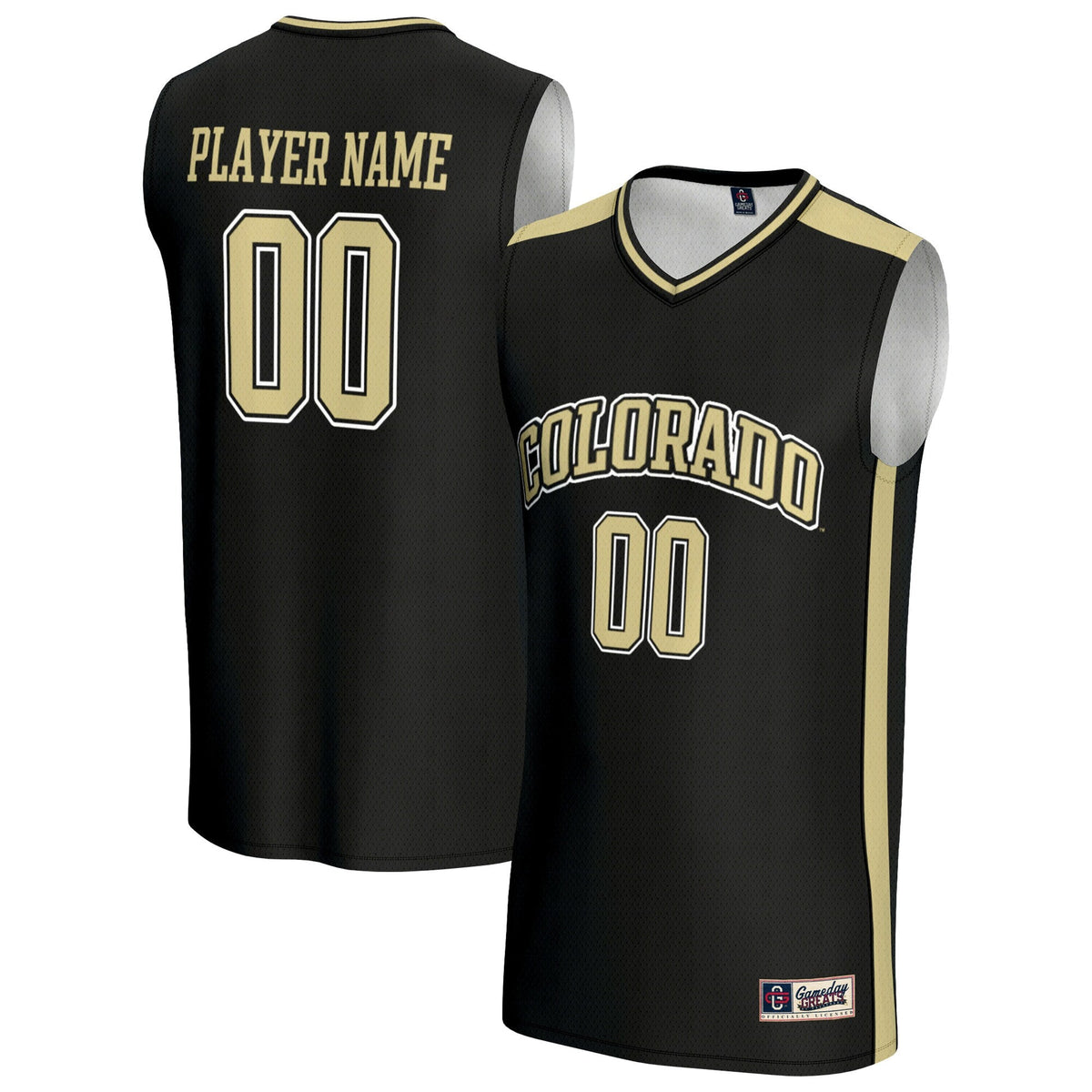 Colorado Buffaloes NIL Pick-A-Player Lightweight Basketball Jersey - Black