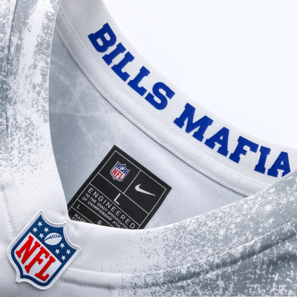Buffalo Bills Josh Allen White 2025 Rivalries Collection Game Football Jersey