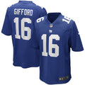 New York Giants Frank Gifford Royal Game Retired Player Football Jersey
