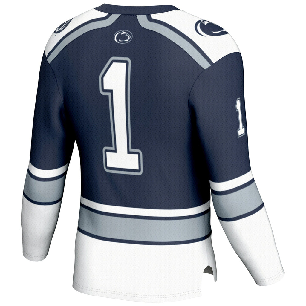 #1 Penn State Nittany Lions Hockey Jersey - Navy