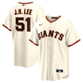 San Francisco Giants Jung Hoo Lee Cream Home Replica Player Baseball Jersey