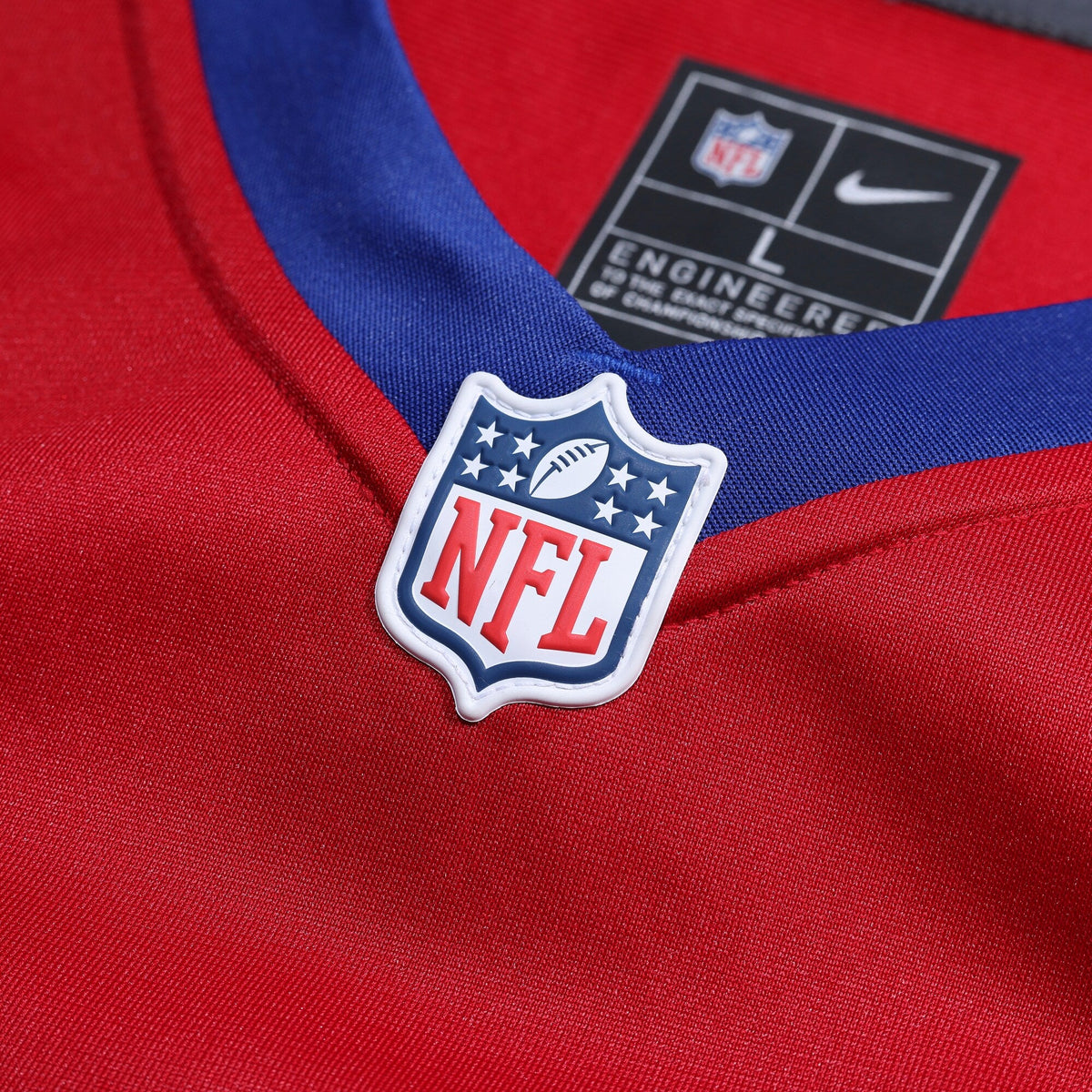 New York Giants Red Alternate Game Football Jersey