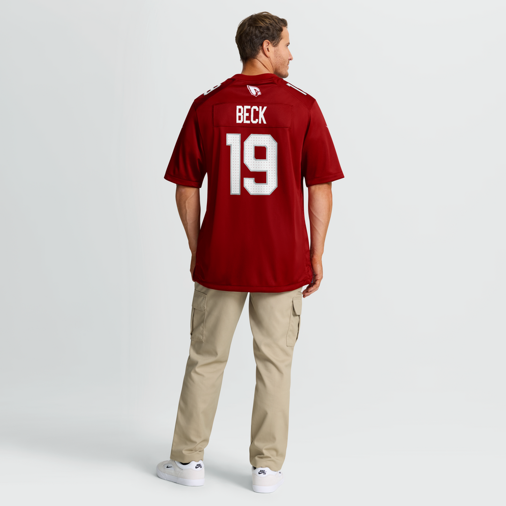 Arizona Cardinals Carson Beck Cardinal Game Football Jersey