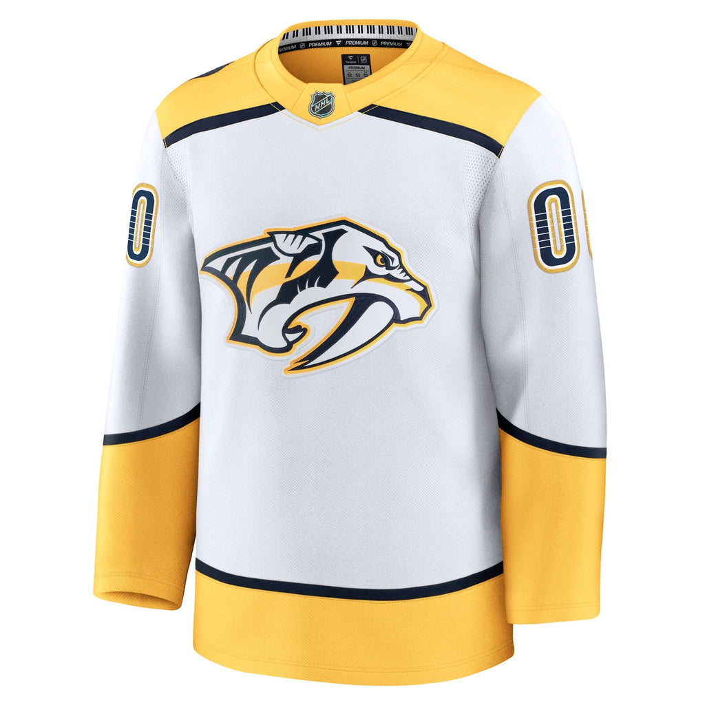 Nashville Predators White Away Premium Custom Jersey