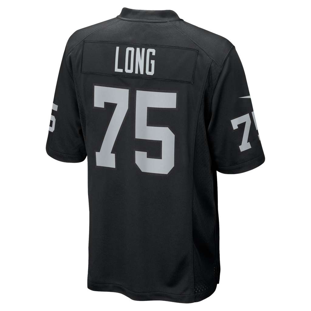 Las Vegas Raiders Howie Long Black Game Retired Player Football Jersey