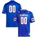 #00 Kansas Jayhawks Premier Football Jersey - Royal
