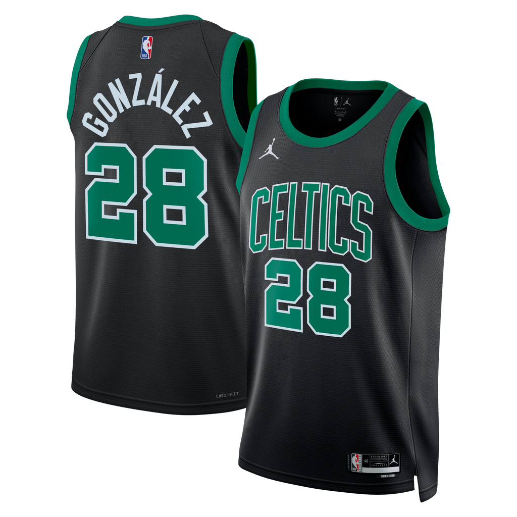 Boston Celtics Statement Edition Swingman Jersey - Black - Hugo González