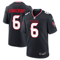 Houston Texans Reed Blankenship Navy Team Game Football Jersey