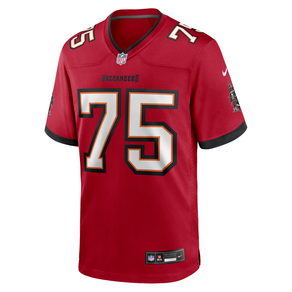 Tampa Bay Buccaneers Billy Schrauth Red Team Game Football Jersey