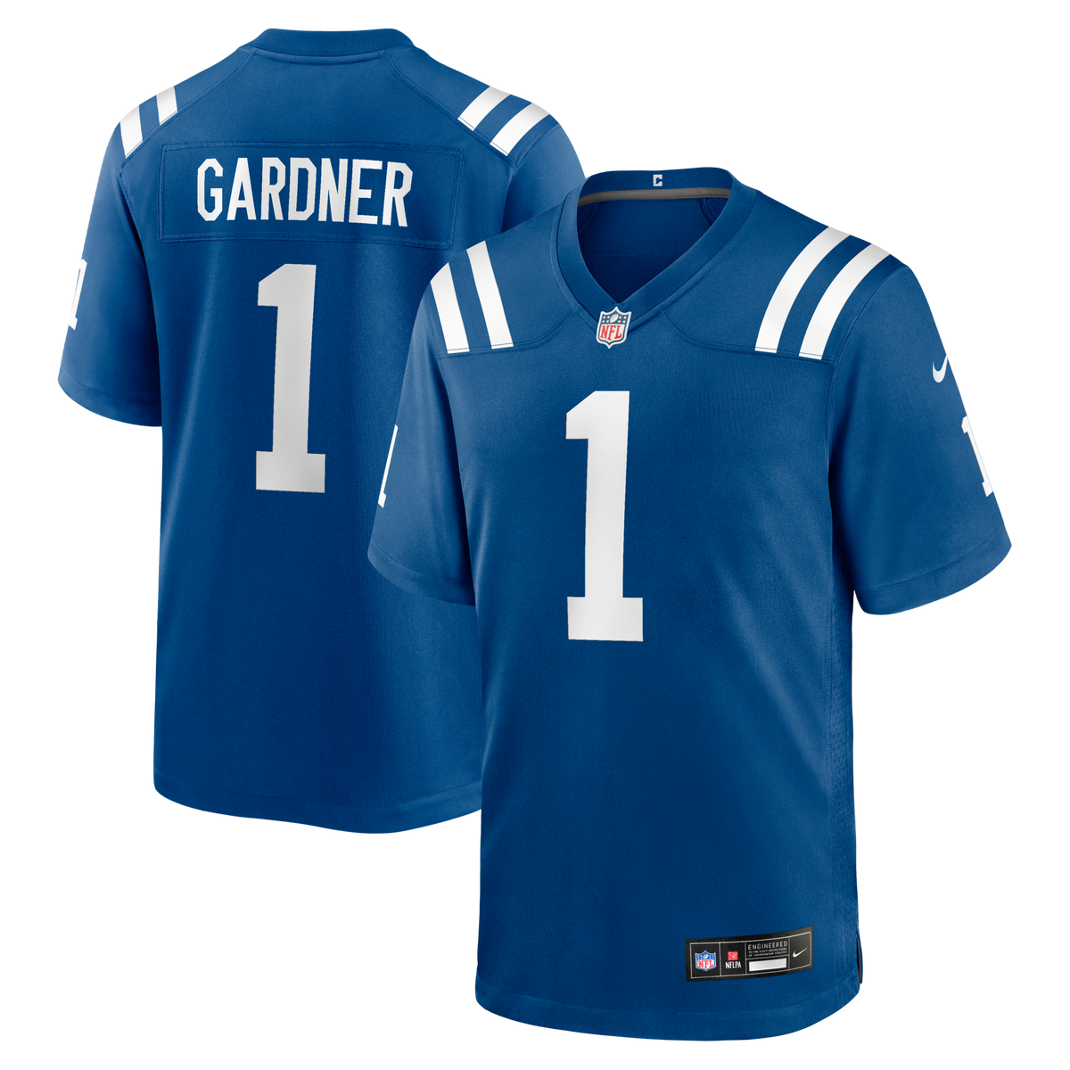 Indianapolis Colts Ahmad Sauce Gardner Royal Team Game Football Jersey