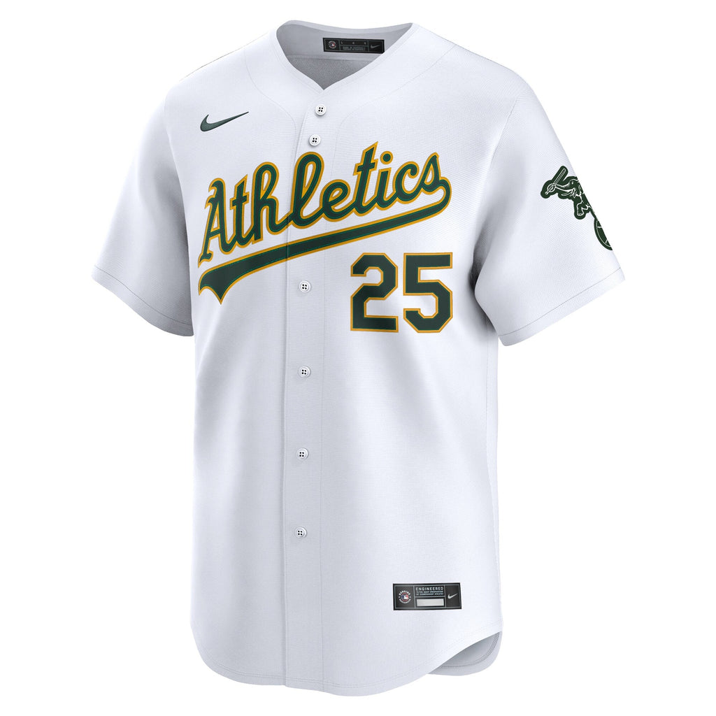 Athletics Brent Rooker White Home Limited Player Baseball Jersey