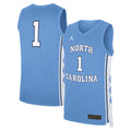 Carolina Blue North Carolina Tar Heels Road Replica Basketball Jersey