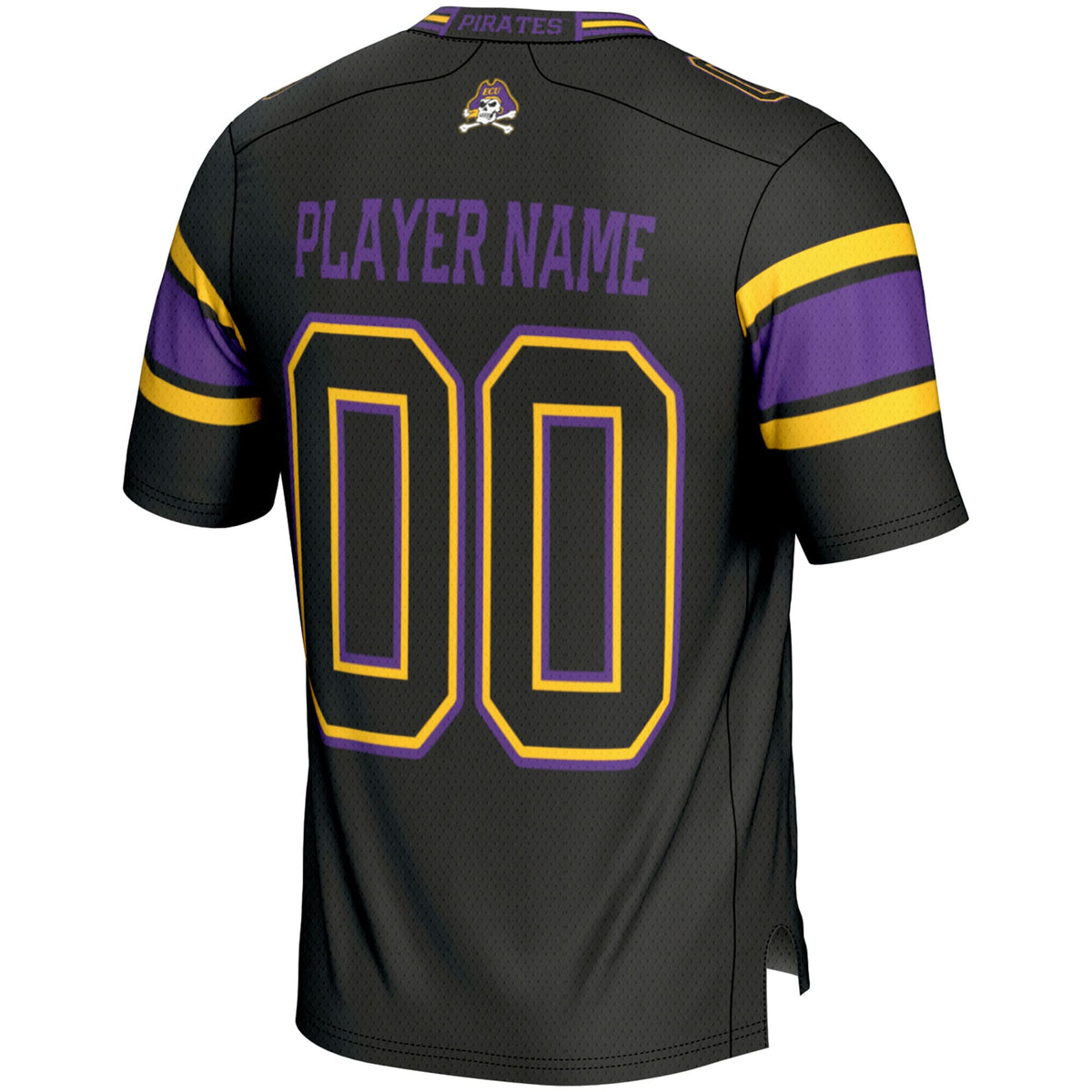 ECU Pirates NIL Pick-A-Player Football Jersey - Black