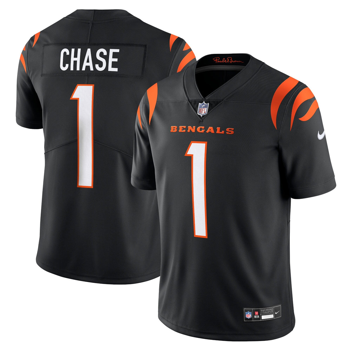 Cincinnati Bengals Ja'Marr Chase Black Vapor Untouchable Limited Football Jersey