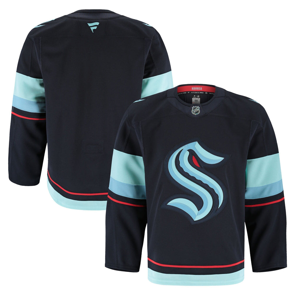 Seattle Kraken Deep Sea Blue Home Pro Jersey