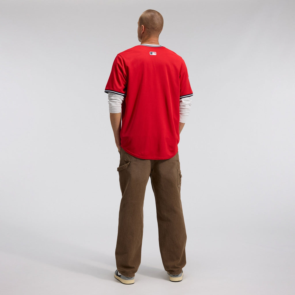 Cleveland Guardians Red Alternate Limited Baseball Jersey