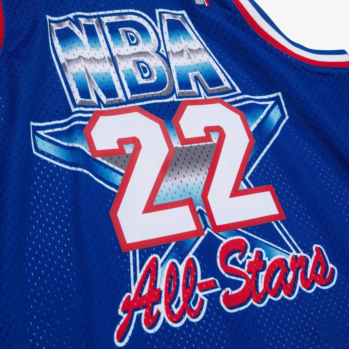 NBA Clyde Drexler 1992 All-Star West Jersey - Royal Blue