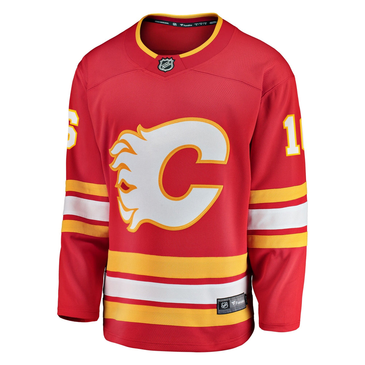 Calgary Flames Morgan Frost Red Home Breakaway Hockey Jersey