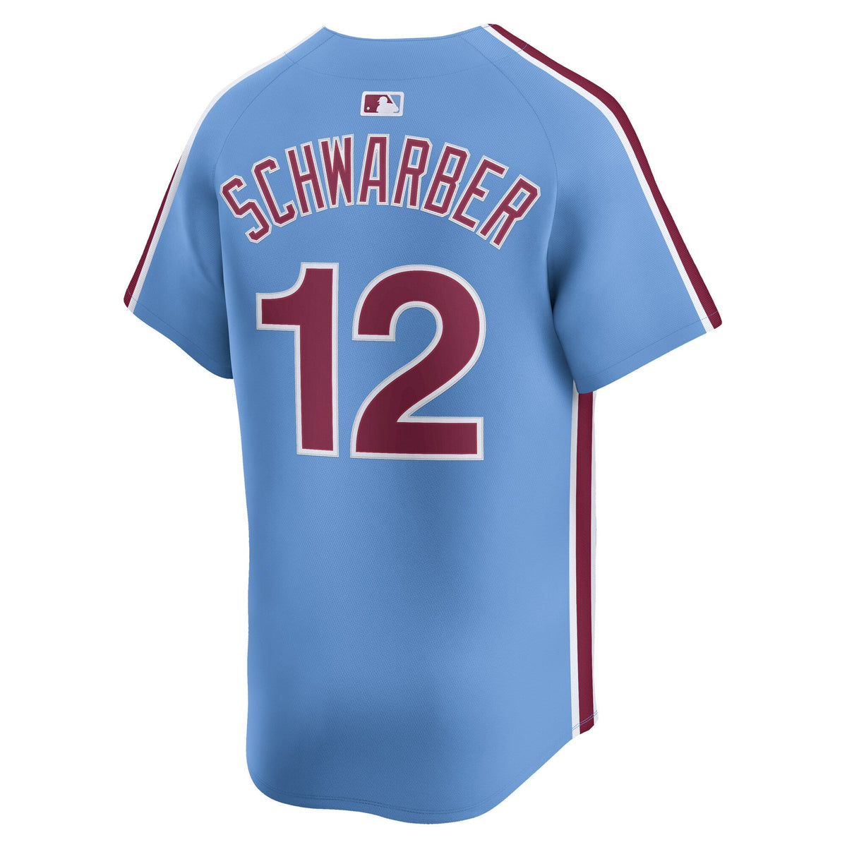 Philadelphia Phillies Kyle Schwarber Light Blue Alternate Limited Baseball Jersey