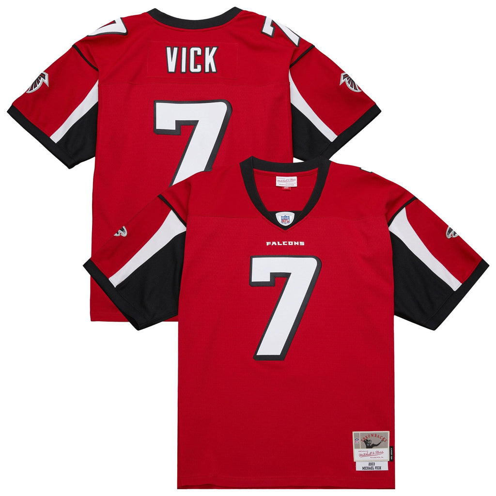 Atlanta Falcons Michael Vick Red 2003 Legacy Replica Football Jersey