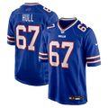 Buffalo Bills Kent Hull Royal Game Retired Player Football Jersey