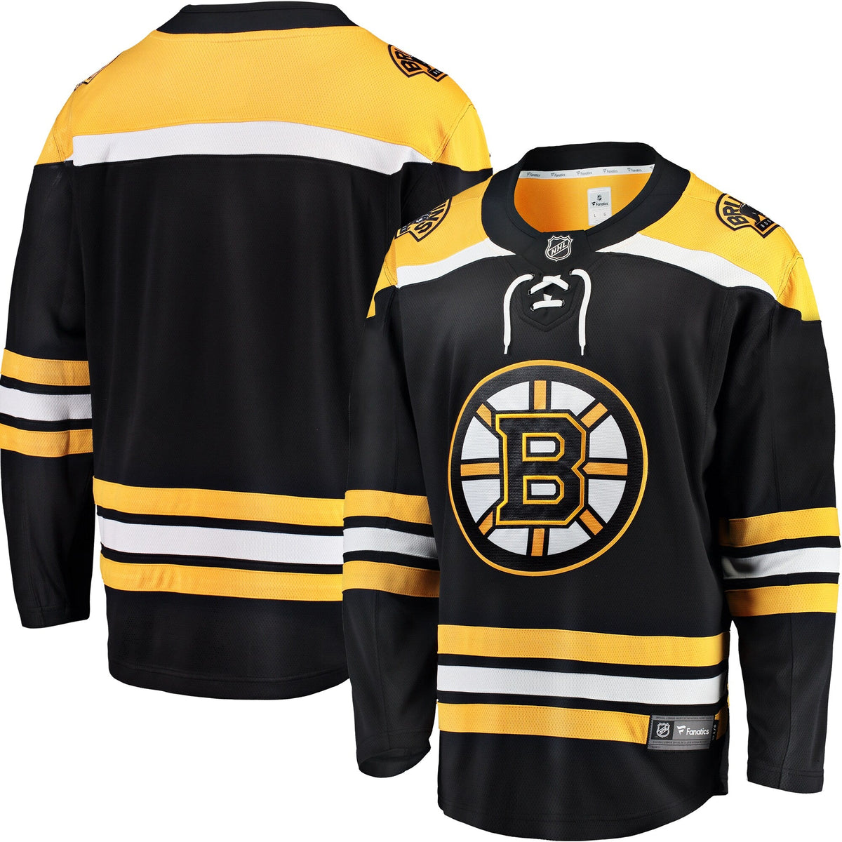 Boston Bruins Black Breakaway Home Hockey Jersey