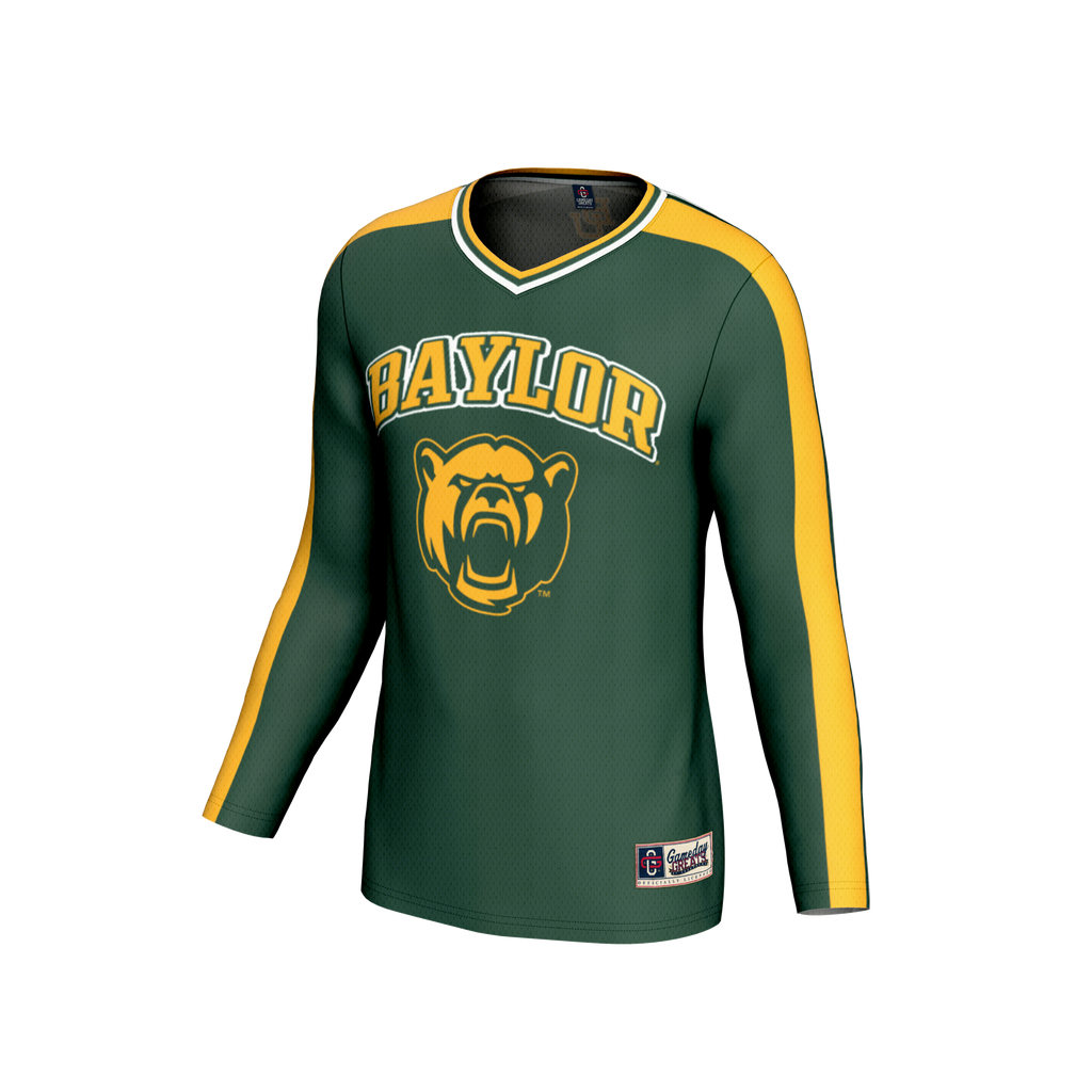 #1 Baylor Bears Lightweight Volleyball Fashion Jersey - Green