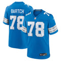 Detroit Lions Ben Bartch Blue Team Game Football Jersey
