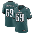 Philadelphia Eagles Landon Dickerson Midnight Green Team Game Football Jersey