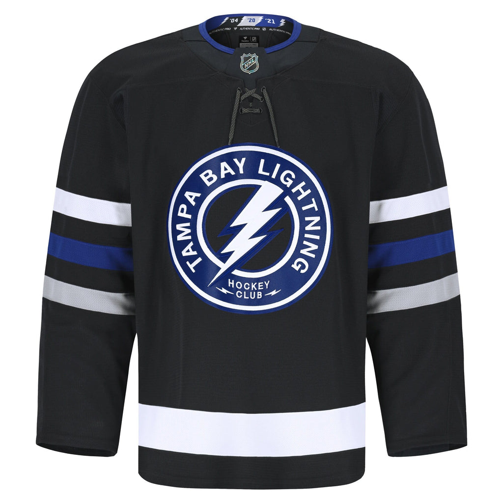 Tampa Bay Lightning Black Alternate Pro Jersey