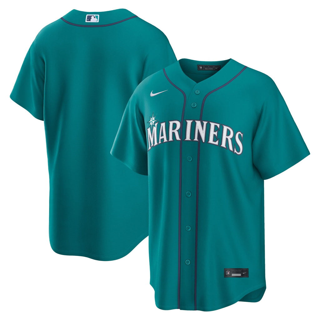 Seattle Mariners Teal Alternate Replica Baseball Jersey