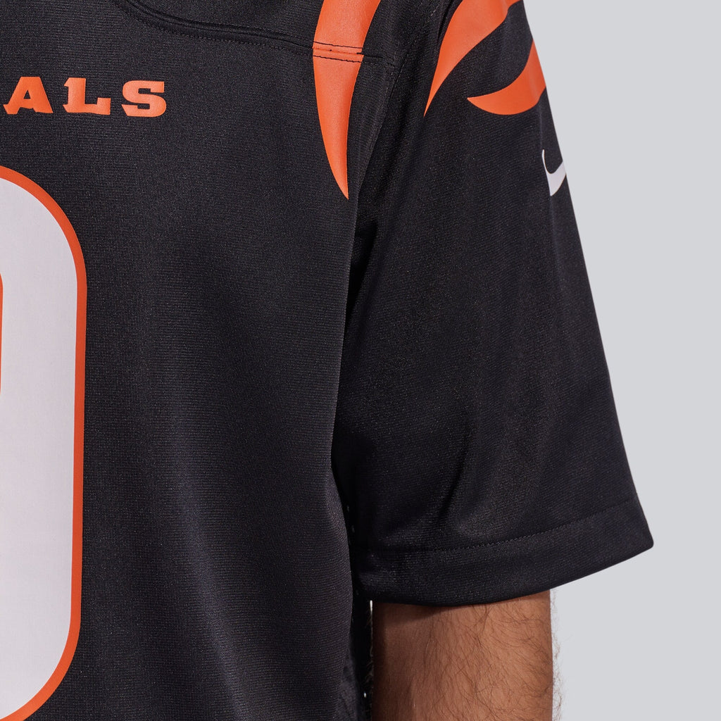 Cincinnati Bengals Joe Burrow Black Player Game Football Jersey